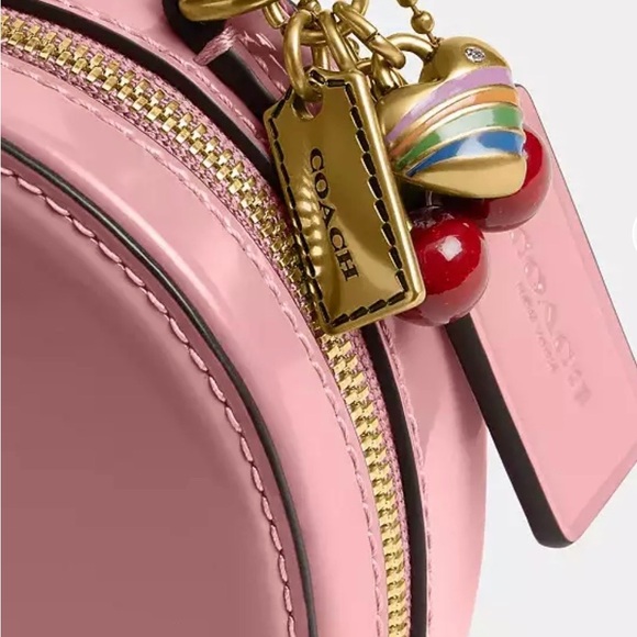 Coach Heart Crossbody Bag 14 With Charms NWT - Picture 2 of 5